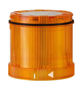 Werma KS71 Series Yellow Blinking Effect Flashing Light Element, 115 V, LED Bulb, AC [644.310.67]; 251-8504