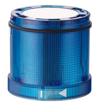 Werma KS72 Series Blue EVS, Flashing Effect Flashing Light Element, 24 V, LED Bulb, DC [647.520.55]; 251-8542