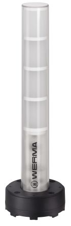 Werma CleanSIGN Series Multicolour Buzzer Signal Tower, 24 V [656.100.03]; 251-8554