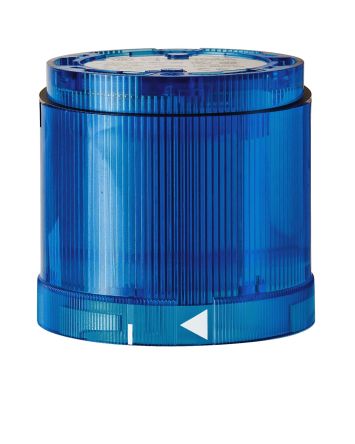 Werma KS70 Series Blue Continuous lighting Effect Flashing Light Element, 115 V, LED Bulb, AC [843.500.67]; 251-8787
