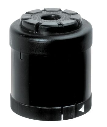 Werma KS70 Series Black Siren unit, 24 V, DC, IP40 [844.123.55]; 251-8793