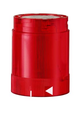 Werma KS50 Series Red Continuous lighting Effect Flashing Light Element, 230 V, LED Bulb, AC [848.100.68]; 251-8801