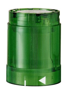 Werma KS50 Series Green Continuous lighting Effect Flashing Light Element, 230 V, LED Bulb, AC [848.200.68]; 251-8804