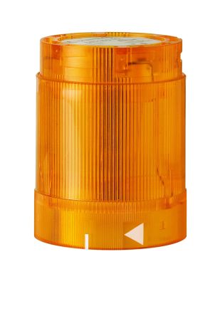Werma KS50 Series Yellow Continuous lighting Effect Flashing Light Element, 230 V, LED Bulb, AC [848.300.68]; 251-8808