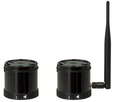 Werma KombiSIGN Series Black Signal Tower, 24 V, AC/DC [861.640.01]; 251-8881