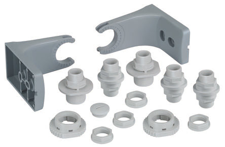 Werma Grey Fixing Kit for use with 890 Series [975.890.37]; 251-9000