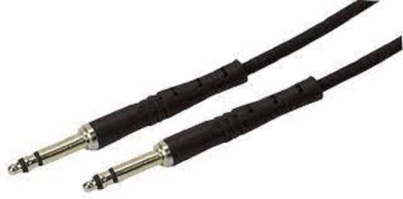 Re-An Products Bantam (TT) to Bantam (TT) Aux Cable, 24in NRA-TT 2FT-BLACK [NRA-TT 2FT-BLACK]; 251-9021