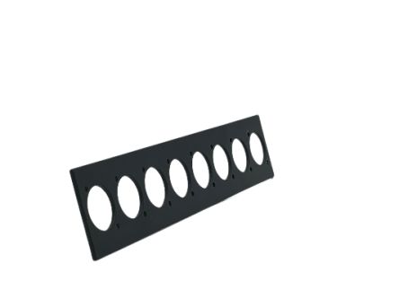 XLR 8 Port Modular Panel Patch Panel [NSB-8WAYPANEL]; 251-9040