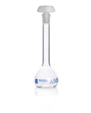 RS PRO 20ml Borosilicate Glass Narrow Neck Volumetric Flask [0]; 251-9412