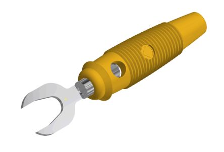 Hirschmann Test & Measurement KB 3 Insulated Fork Terminal [930585103]; 252-1291