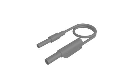 Hirschmann Test & Measurement Test lead, 32A, Grey, 1m Lead Length [934042106]; 252-1344