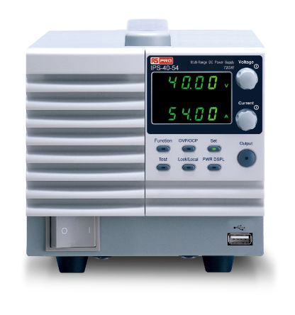 RS PRO Switching Power Supply, 0 → 40V, 54A, 1-Output, 720W [0]; 252-1601