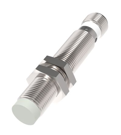 RS PRO Inductive Threaded Barrel Proximity Sensor, M12, 4 mm Detection, PNP NO, 10 → 30 V dc [0]; 252-2039