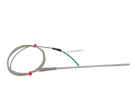 RS PRO Type K Heavy Duty Thermocouple 150mm Length, 4.5mm Diameter → +350°C [0]; 252-2420