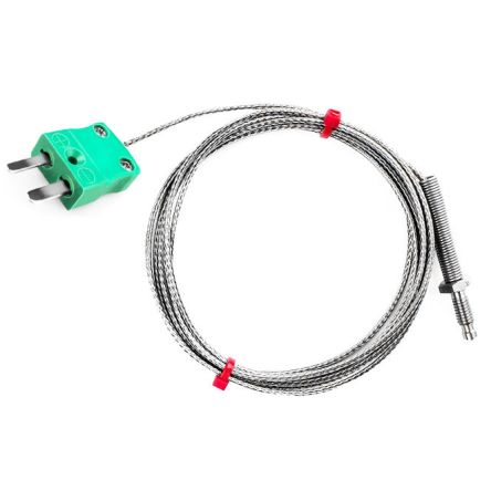 RS PRO Type K Nozzle Thermocouple 2m Length, M6 x 1mm Diameter → +350°C [0]; 252-2437