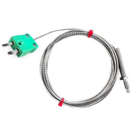 RS PRO Type K Nozzle Thermocouple 1m Length, M6 x 1mm Diameter → +350°C [0]; 252-2438