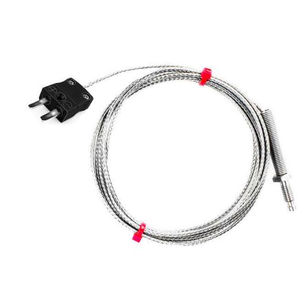 RS PRO Type J Nozzle Thermocouple 5m Length, M6 x 1mm Diameter → +350°C [0]; 252-2447