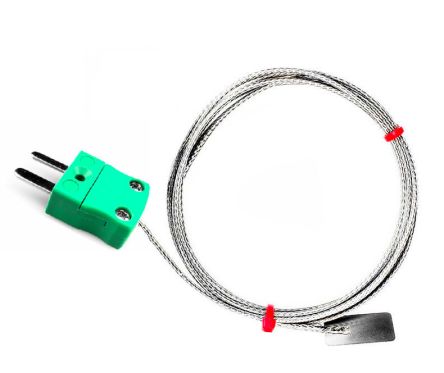 RS PRO Type K Leaf Thermocouple 2m Length, 13mm Diameter → +350°C [0]; 252-2450