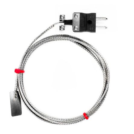 RS PRO Type J Leaf Thermocouple 1m Length, 13mm Diameter → +350°C [0]; 252-2454