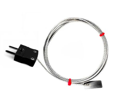 RS PRO Type J Leaf Thermocouple 1m Length, 13mm Diameter → +350°C [0]; 252-2457