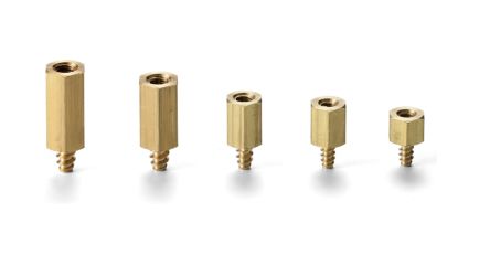 Takachi Electric Industrial Standoff for Use with LC, LCE, LCS, LCT Series, PF, PFE Series, PFF Series, TW, TWF Series, [TPS-M2.3-8]; 252-2540