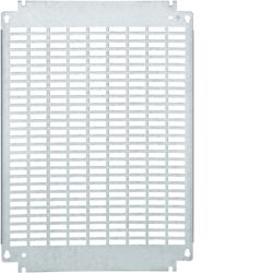 Hager Stainless Steel Perforated Mounting Plate, 343mm W, 480mm L [FL475A]; 252-2587