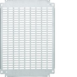 Hager Stainless Steel Perforated Mounting Plate, 543mm W, 780mm L [FL479A]; 252-2589