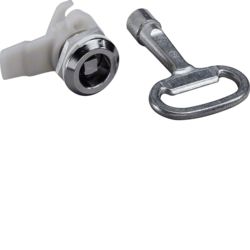 Hager 7mm Square Lock Insert For Use With Quadro4-5 Enclosure [FZ451]; 252-2597
