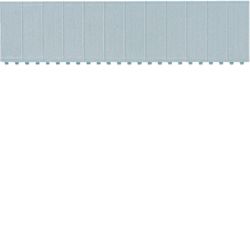 Hager Plastic Terminal Cover, 54mm W, 7mm L [P012]; 252-2624