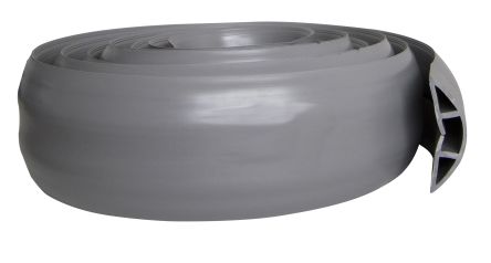 RS PRO 5m Grey Cable Cover in PVC, 15 x 30mm Inside dia. [0]; 252-2799
