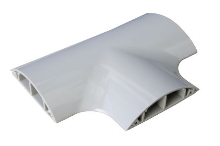 RS PRO 135mm Grey Cable Cover in PVC, 17 x 10mm Inside dia. [0]; 252-2803