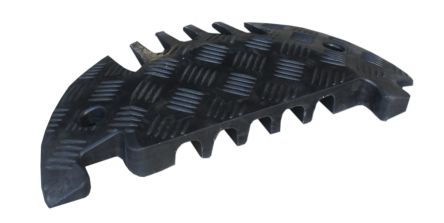 RS PRO 200mm Black Cable Cover in Rubber, 34mm Inside dia. [0]; 252-2804