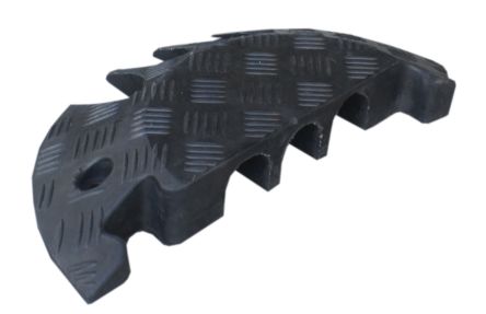 RS PRO 250mm Black Cable Cover in Rubber, 58 x 52mm Inside dia. [0]; 252-2807