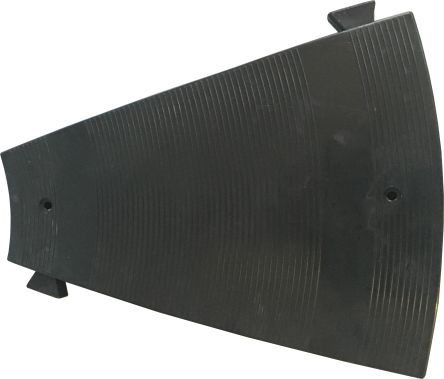 RS PRO Black Cable Cover in PVC, 2 x 20mm Inside dia. [0]; 252-2829