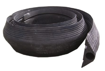 RS PRO 4m Black Cable Cover in Rubber, 40mm Inside dia. [0]; 252-2842