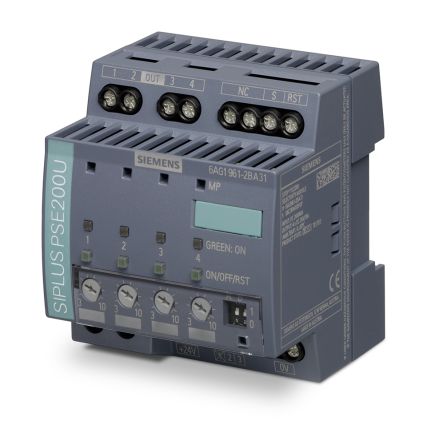 Siemens 6AG19 DC-DC Converter, 24V dc/ 3A Output, DIN Rail Mount [6AG19612BA317AA0]; 252-2866