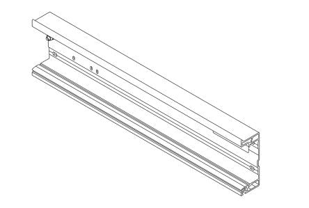 Siemens 6ES7195 Series Mounting Rail for Use with ET 200M [6ES71951GF300XA0]; 252-2974