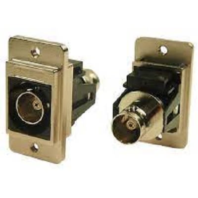 RS PRO, Jack Panel Mount BNC Connector, 75Ω, Cable Termination, Straight Body [0]; 252-2997