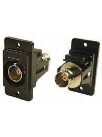 RS PRO, Jack Panel Mount BNC Connector, 75Ω, Cable Termination, Straight Body [0]; 252-2999
