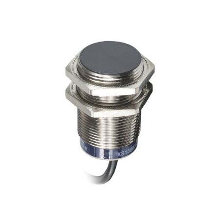Telemecanique Sensors Inductive Threaded Barrel Proximity Sensor, M30, 15 mm Detection, PNP NO, 12 → 24 V dc [XS130B3PAL5]; 252-3188