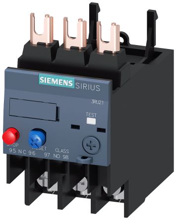 Siemens 3RB Overload Relay 1NC/1NO, 50 A F.L.C, 4 A Contact Rating, 45 kW, 3P, SIRIUS [3RB30361UD0]; 252-3234