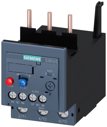Siemens 3RB Overload Relay 1NC/1NO, 40 A F.L.C, 4 A Contact Rating, 37 kW, 3P, SIRIUS [3RB31234VE0]; 252-3263