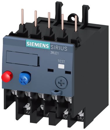 Siemens SIRIUS 3RU2 Thermal Overload Relay 1NC/1NO, 90 A F.L.C, 3 A Contact Rating, 75 kW, 3P, SIRIUS [3RU21464LD1]; 252-3384