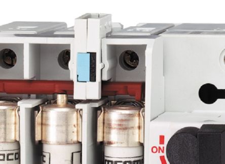 Socomec Auxiliary Contact, 2 Contact, NO/NC, Wall Mount, 3994 FUSERBLOC [39940410]; 252-3548