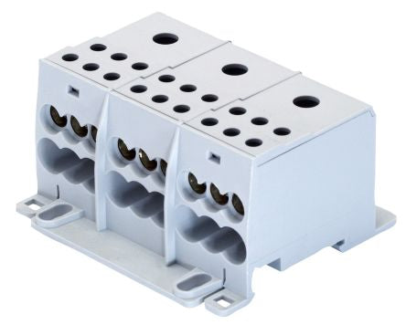 Socomec Distribution Block, 4 Way [54114112]; 252-3616