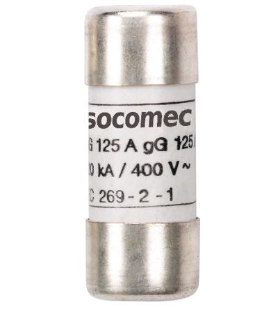 Socomec 40A Cartridge Fuse, 22.2 x 58mm [60320040]; 252-5318