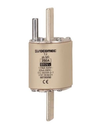 Socomec 160A NH Fuse, NH2, 690V [68720160]; 252-5351