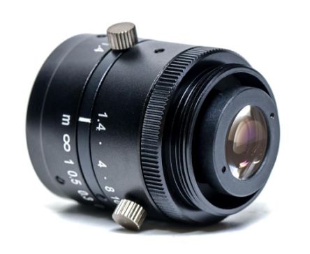 Omron 3Z4S-LE VS-1214H1 SV-H1 Series Vision Sensor Lens, 12mm Focal Length [3Z4S-LE VS-1214H1]; 252-6846