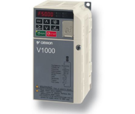 Omron Inverter Drive, 1.1 kW, 3 Phase, 230 V, CIMR Series [CIMR-VC2A0006JAB]; 252-6850