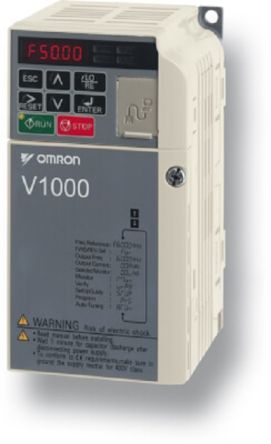 Omron Inverter Drive, 1.1 kW, 1 Phase, 230 V, CIMR Series [CIMR-VCBA0006JAB]; 252-6870